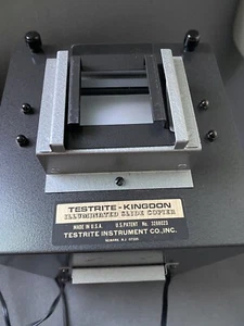 TESTRITE-KINGDON ILLUMINATED SLIDE COPIER, Tested - Works, RARE! - Picture 1 of 7