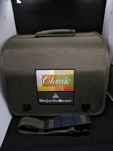 RARE Benjamin Moore Paint Design Case Briefcase Carry Tote Travel Brochures - Picture 1 of 10