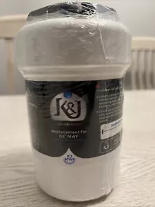 K&J Refrigerator SmartWater Filter New Cartridge for GE MWF Kenmore # 46-9991 - Picture 1 of 6