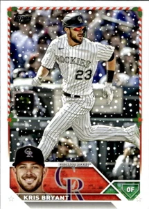 Kris Bryant 2023 Topps Holiday - #H127 - Colorado Rockies - Picture 1 of 2