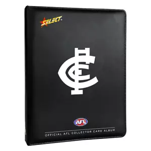 Official AFL Carlton Collector Card Album - Picture 1 of 3