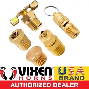 KIT DE ACCESORIOS DE INSTALACIÓN DE TANQUE DE TREN/BOCINA DE AIRE A BORDO/VÁLVULA DE SEGURIDAD VXK9801 - Imagen 1 de 7