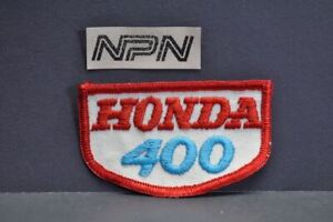 Vtg NOS Honda 400 CB400 F Four Super Sport Embroidered Sew On Jacket Patch