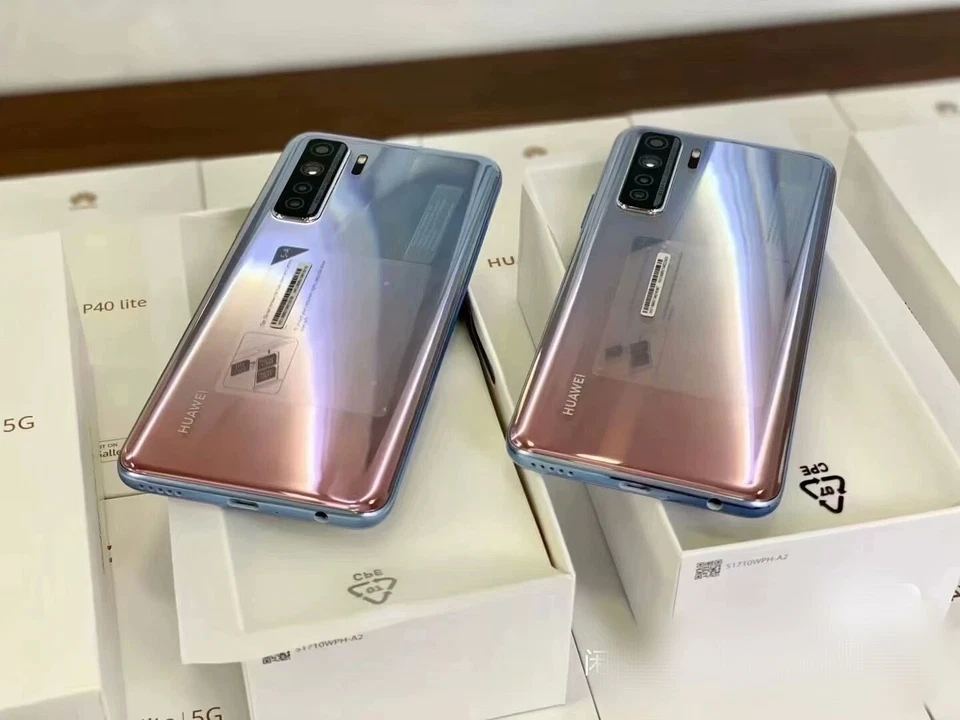 Huawei P40 Lite 4G 5G Dual SIM 128GB Unlocked Android Global Phone -New Sealed - Imagen 1 de 4