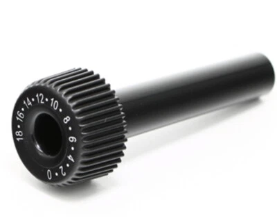 Gaggia Titanium Espresso Coffee Bean grind adjustment  Knob screw w/ gear  - Image 1 of 2