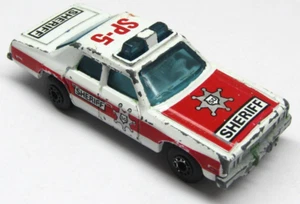 Matchbox Superfast 1979 Plymouth Gran Fury Sheriff SP-5 Police Car Vintage Toy - Picture 1 of 5