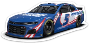 Kyle Larson NASCAR Hendricks Motorsports Chevrolet SS #5 Type Die-cut MAGNET - Picture 1 of 1