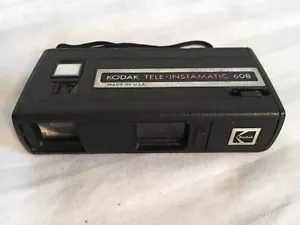 Cámara Coleccionista KODAK Tele-Instamatic 608 De Colección - Hecha en EE. UU. Tamaño bolsillo - Imagen 1 de 4
