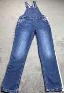 Lands End Skinny Jean Overalls/ Bibs Youth 12 - Womens 0/1 - Picture 1 of 10