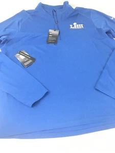 Nike Men’s SuperBowl LIII 53 1/2 Zip Pullover XL NEW AA9881-069 BRADY PATRIOTS - Picture 1 of 4