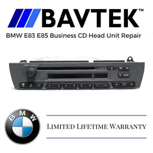 BMW E83 E85 X3 Z4 2.5i 3.0i M Business CD Radio Head Unit Volume Repair Service - Bild 1 von 6
