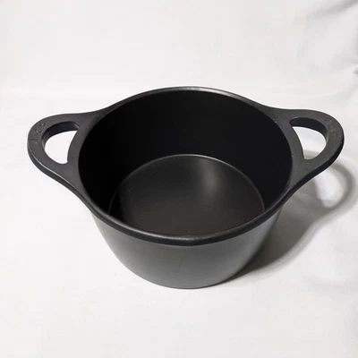 All Clad Cast Aluminum 5 QT Black Non-Stick Dutch Oven/Stock Pot NO LID - Image 1 of 4