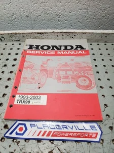 Honda TRX90 1993-2002 manual de reparación de servicio de fábrica 61HF709 GENUINO OEM - Imagen 1 de 10