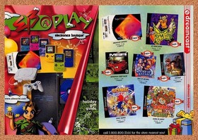 2001 EB Games Zelda Holiday Dreamcast Original Advertisement / Retro Promo v2