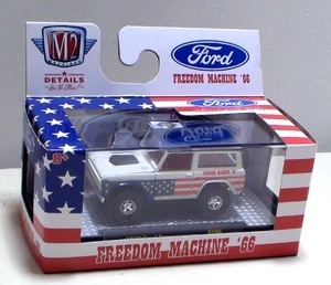 Ford Bronco Freedom Machines 1966 M2 Machines diecast 1:64 - Imagen 1 de 3