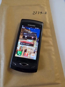 Samsung Wave S8500 - Ebony Grey (Unlocked) 5MP Smartphone - Picture 1 of 2