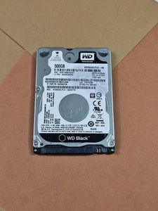 Disco duro SATA Western Digital WD 2,5" 500 GB para computadora portátil HD WD5000LPLX-08 - Imagen 1 de 2