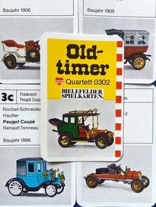Quartet Oldtimer 1976 Playing Cards Bielefelder 0302 - Picture 1 of 4