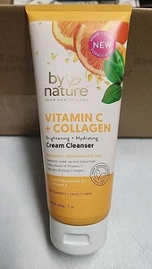 By Nature Brightening and Hydrating Cleanser Cream with Collagen + Vitam... - Picture 1 of 2