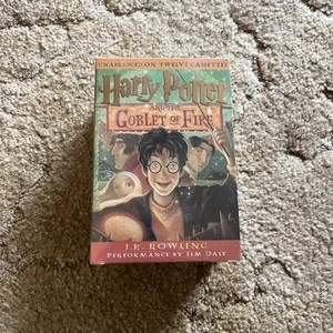 Harry Potter And The Goblet Of Fire Set Of 12 Cassettes New - Picture 1 of 6