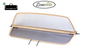 Windschild BMW 6er F12 (11-18) Cabrio Anti-Remousel Netz beige + Aufbewahrungstasche - Bild 1 von 7