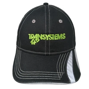 Gorra America Strapback Sombrero Negro Talla Única Bordado TranSystems Exterior - Imagen 1 de 9