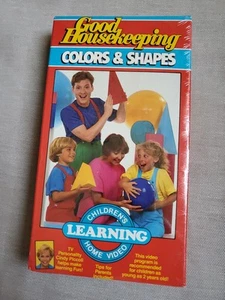 Good Housekeeping COLORS & SHAPES VHS (Children's Learning Home Video) Sealed - Imagen 1 de 8