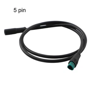 5 Core Electric Bike Display Extension Cable Compatible with For Bafang - Picture 1 of 16