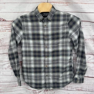 Camisa Mountain Khakis Para Hombre Mediana Calce Clásico A Cuadros Con Botones Manga Larga - Imagen 1 de 10
