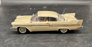 1958 Plymouth Fury Buckskin Beige Danbury Mint - Picture 1 of 16