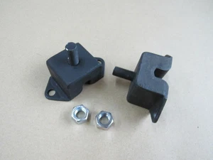 Engine Mounts and Nuts Fits Willys Jeep MB GPW M38 M38A1 CJ2A CJ3A CJ3B #B87 - Picture 1 of 2