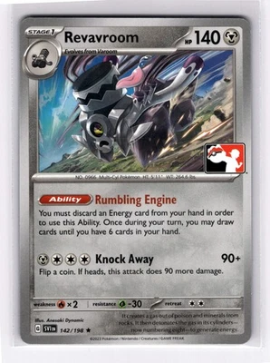 Revavroom 142/198 Prize Pack Series Cards Stamped - NM/NM - Image 1 of 2