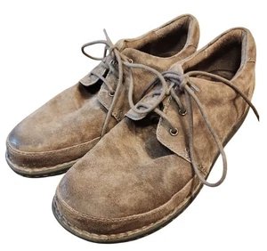Born Nigel 3-Eye Oxford, Brown Suede, Men's 10 - Picture 1 of 6