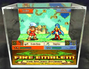Fire Emblem - 3D Cube Handmade Diorama - Video Games - Shadowbox - Picture 1 of 1
