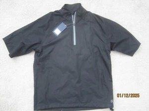 NWT Wire2Wire Cage Short Sleeve Batting Jacket Black Men's Size S Retail $40 - Picture 1 of 3