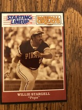 1989 Kenner Starting Lineup Willie Stargell Baseball Greats
