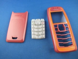 Original Nokia 3100 coque arrière avant + clavier coque de téléphone portable façade logement - Photo 1 sur 5