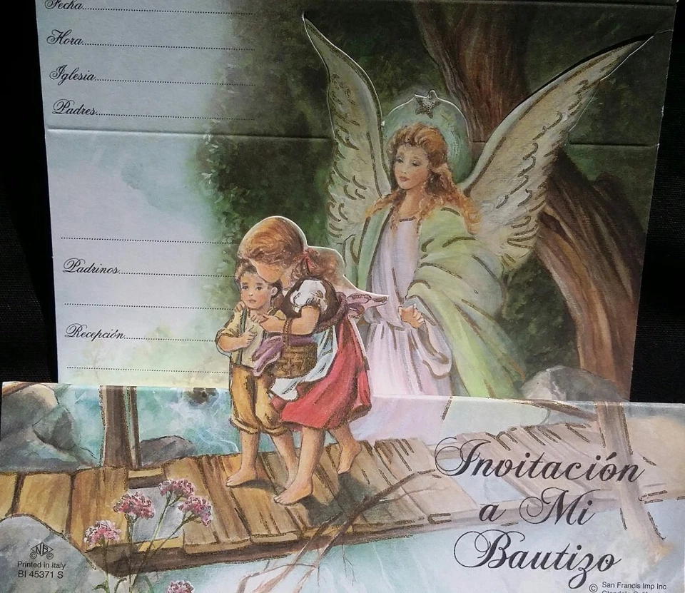 20 Invitaciones de,A Mi Bautizo (invitaciones de bautizo al bautizo español), Favores  Foto 1 de 4