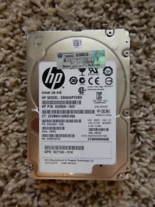 Seagate HP ST600MM0006 600 GB SAS 2 2.5 in Enterprise Hard Drive - Picture 1 of 3