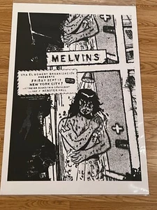 Melvins Webster Hall New York City 2004 Original Concert Poster Proof - Picture 1 of 6