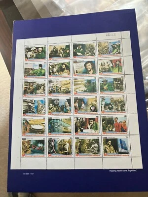 stamp sheet MNH 50c Qty of 24 stamps - Image 1 of 4