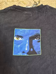 Vintage 00's Blue Man Group Chicago Large Face Back Print T-Shirt Size M/L - Bild 1 von 7