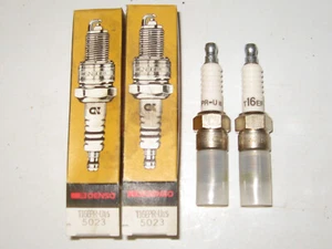 Two (2) Spark Plugs-U-groove Conventional, DN, DENSO #  5023, T16EPR-U15 - Picture 1 of 1