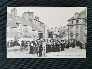 CPA 50 AVRANCHES - Procession de la Fête-Dieu - Imagen 1 de 2