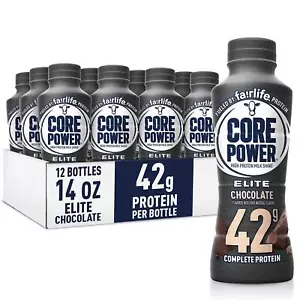 Fairlife Core Power Elite 42 g frullati latte ad alto contenuto proteico pronti da bere 12 bottiglie - Foto 1 di 7