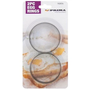 Round Non Stick Metal Frying Mould Rings Circular Fried Poach EGG - Picture 1 of 3