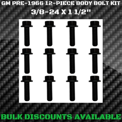 Jimmy Blazer 1960-1966 camión suburbano bisagra de puerta carrocería pernos 3/8-24 X 1 1/2" GMC  Foto 1 de 2