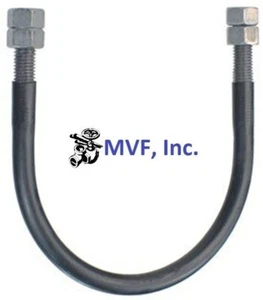 4" Nominal x 1/2" U-Bolt Plastic Coated Hot Dipped Galvanize, (4) Nuts Fig 137C - Picture 1 of 3