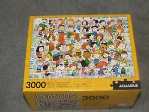 2020 Peanuts- Aquarius 3000 Piece Jigsaw Puzzle - Picture 1 of 1