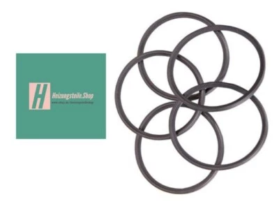 Buderus 7098878 Silikon Lippendichtung (5x) 5 Stück Dichtung Set GB112 GB142 - Bild 1 von 4
